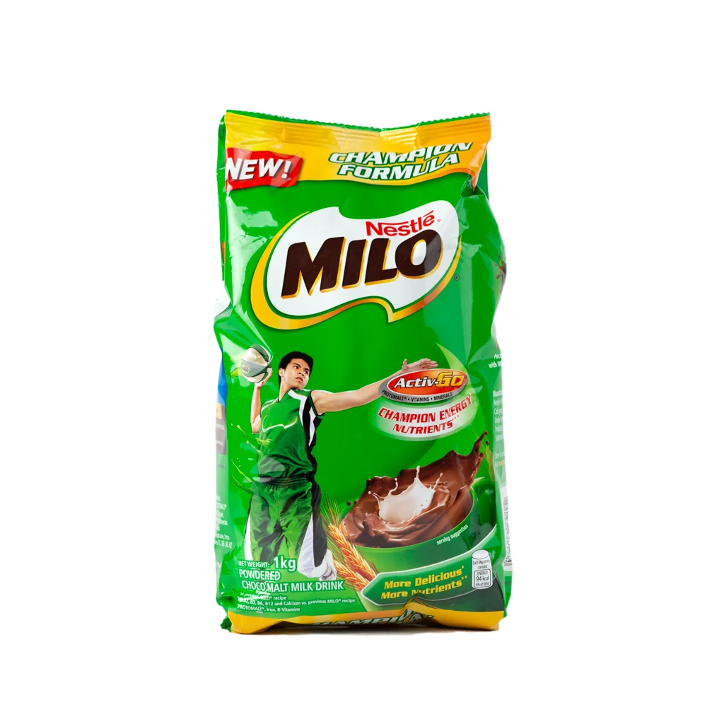 Nestle MILO Powder ORIGINAL Chocolate Malt Drink Soft Pack 200g X 10 packs- DHL