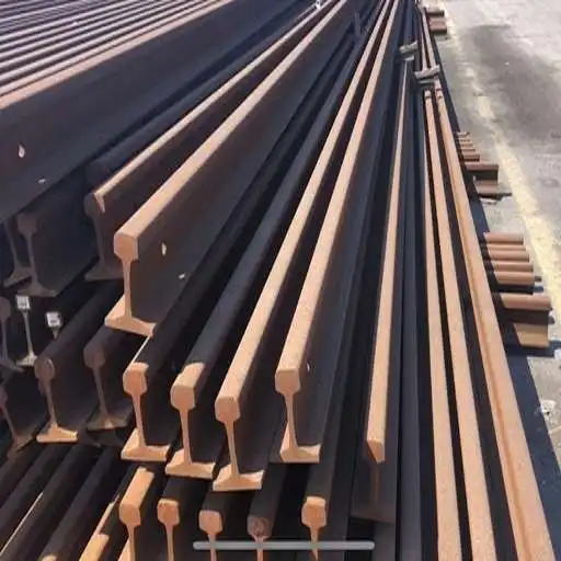 used rails r50 r65 used steel rail HMS Scrap