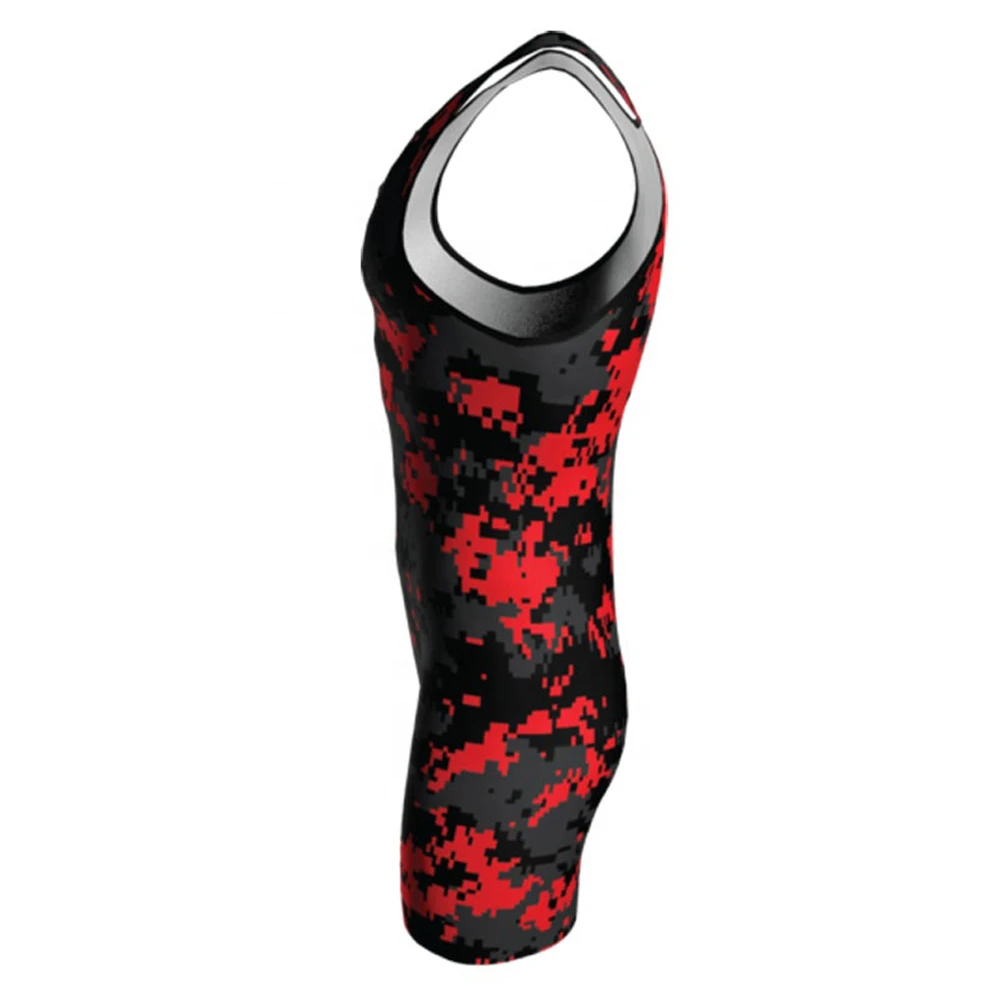 OEM Service Men 6xl Wrestling Singlets Custom Sublimation Wrestling Custom Designs Full Sublimation Printing Sportswear singlet