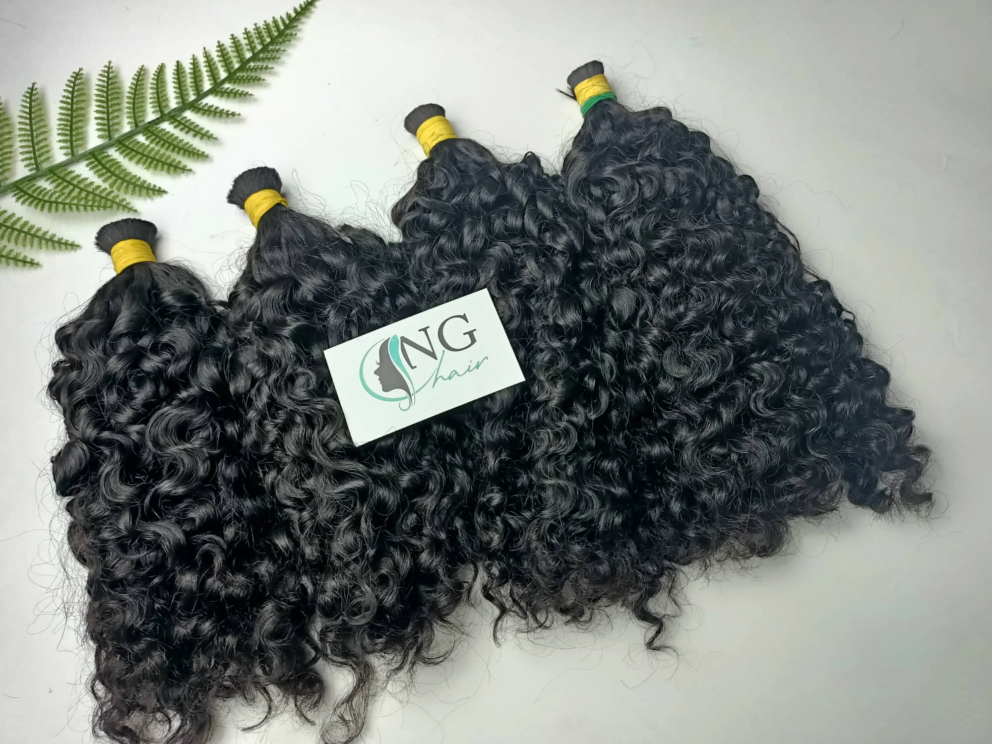Human hair bundles BURMESE CURLY Bulk hair Raw/Virgin quality Beauty Products For Women Bulk Braiding