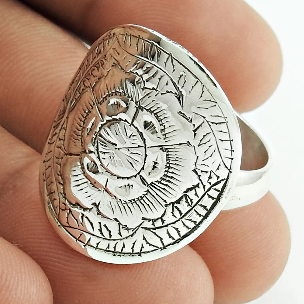 Fine jewelry spinner ring women fashion solid 925 silver rings handmade jewelry wholesale sterling silver rings manufacturer