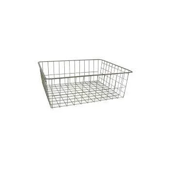 New Arrival Multifunctional Non-drilling Iron Basket Metal Round Iron Basket Beach Wire Mesh Basket For Wardrobe