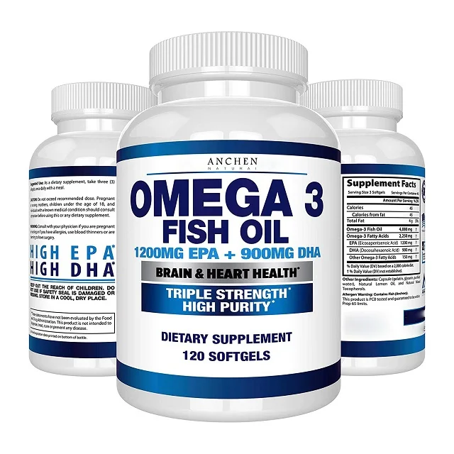 Factories Omega 3 Fish Oil Capsules With High Dha/Epa 80-10 Tg 1000mg Liquid Deep Sea