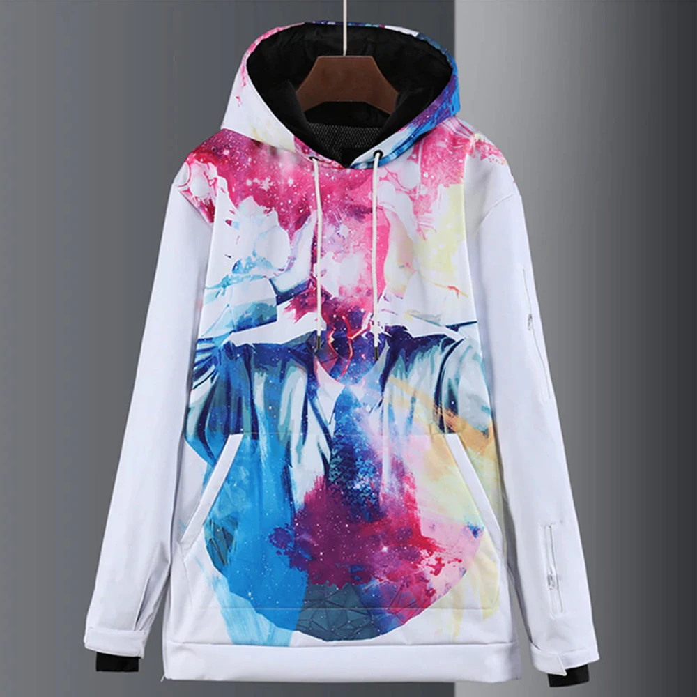 Top Quality Wholesale OEM Service Pullover Hoodies Plus Size Tall Oversized Snowboarding Waterproof Jacket Waterproof Zips