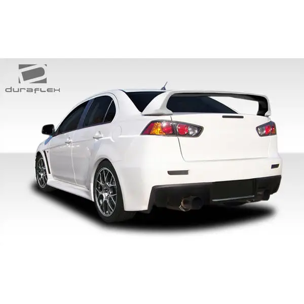 2008-2017 Mitsubishi Lancer / Lancer Evolution 10 Duraflex Evo X Look Wing Trunk Lid Spoiler - 1 Piece