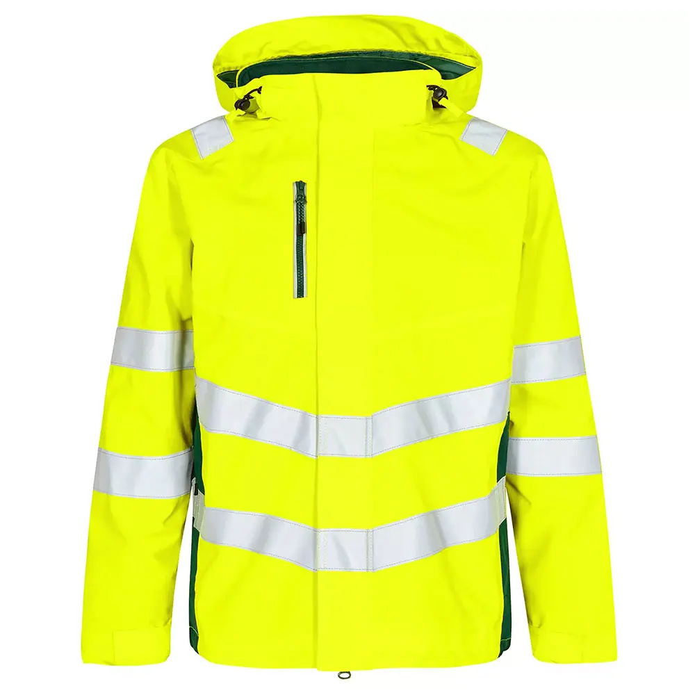 Top Quality Customized Reflective Waterproof Safety Jackets 2023 High Visibility Traffic Security Officers Construction Jackets