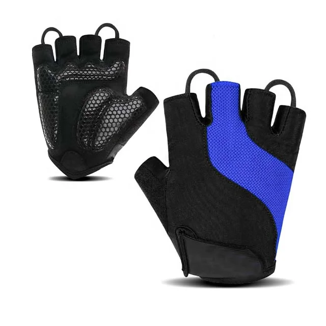 Customized Cycling Gloves Fashion Wholesale Fingerless Fitness Weight Lifting Gym Training Workout Gloves