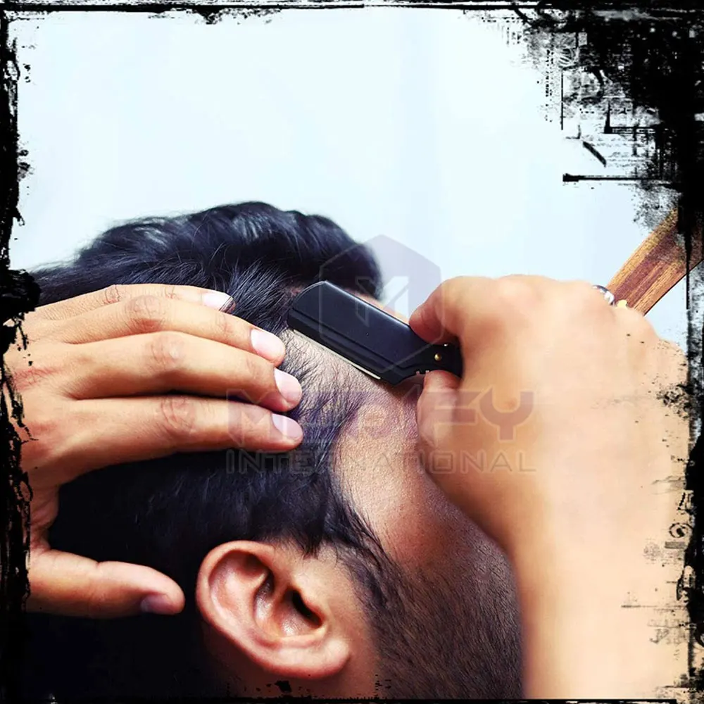 High Quality New Men Shaving Straight Razor Manual Barber Razors Stainless Steel Razor Blade Holder