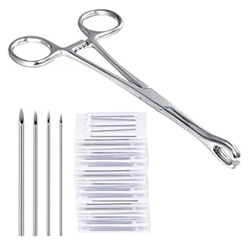 Gaby, хирургический стальной инструмент для пирсинга языка, перегородка, инструмент для пирсинга, профессиональный инструмент для пирсинга, Dentavex Corporation