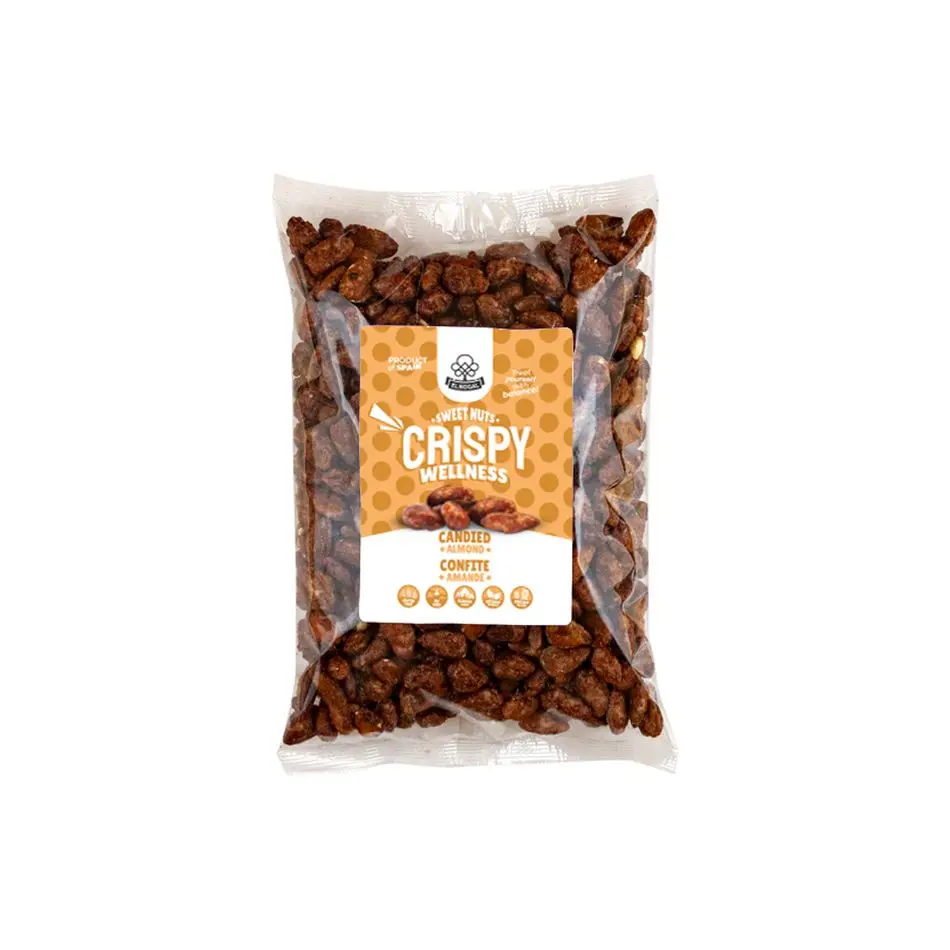 Top-Shelf Classic Candied Valencia Almonds - 5kg Sweet Crunch - Relish The Sweetness With Every Crunch