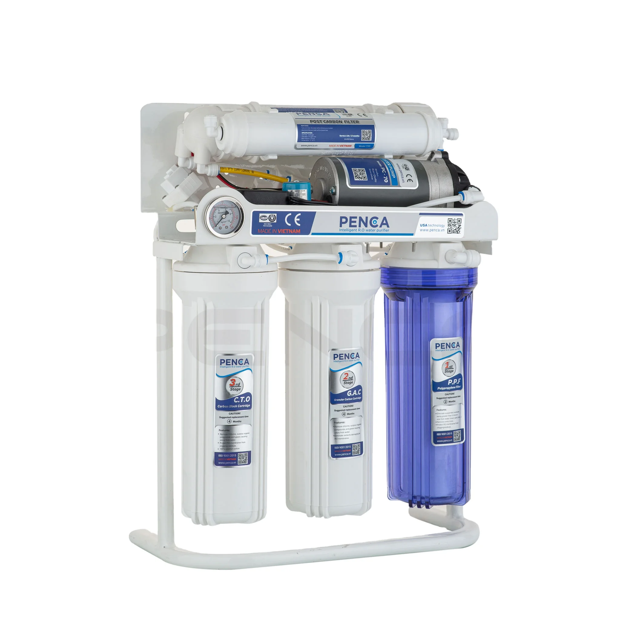 Factory Wholesale Desktop Water Filter Dispenser OEM ODM Your Logo Reverse Osmosis System 5 Gallon Counter top Water Filters