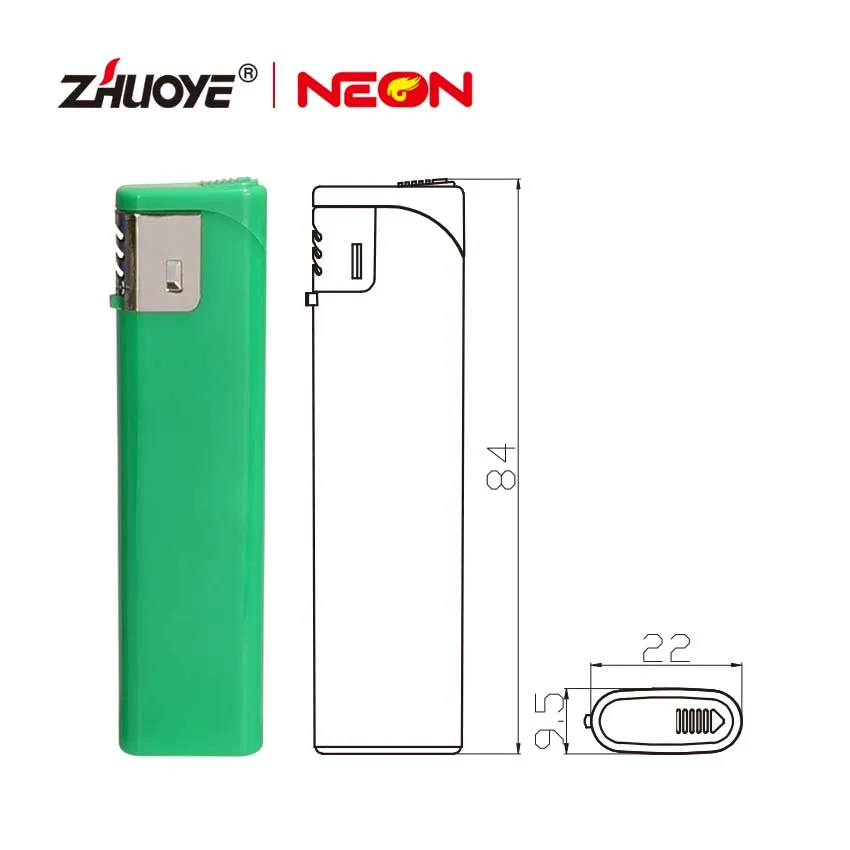Other custom logo lighters ISO quality colorful Custom refillable flint lighter disposable cigarette gas Lighter