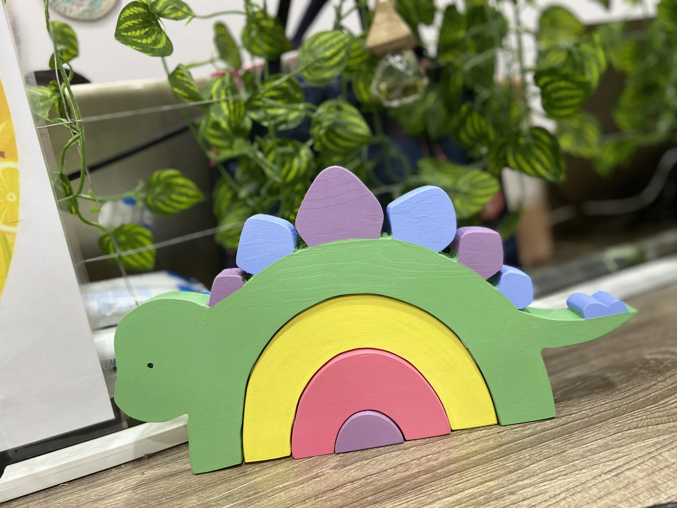 New Design Kids Educational Wooden Animal Toys Carved From Natural Wood From Vietnam with Colorful Designs