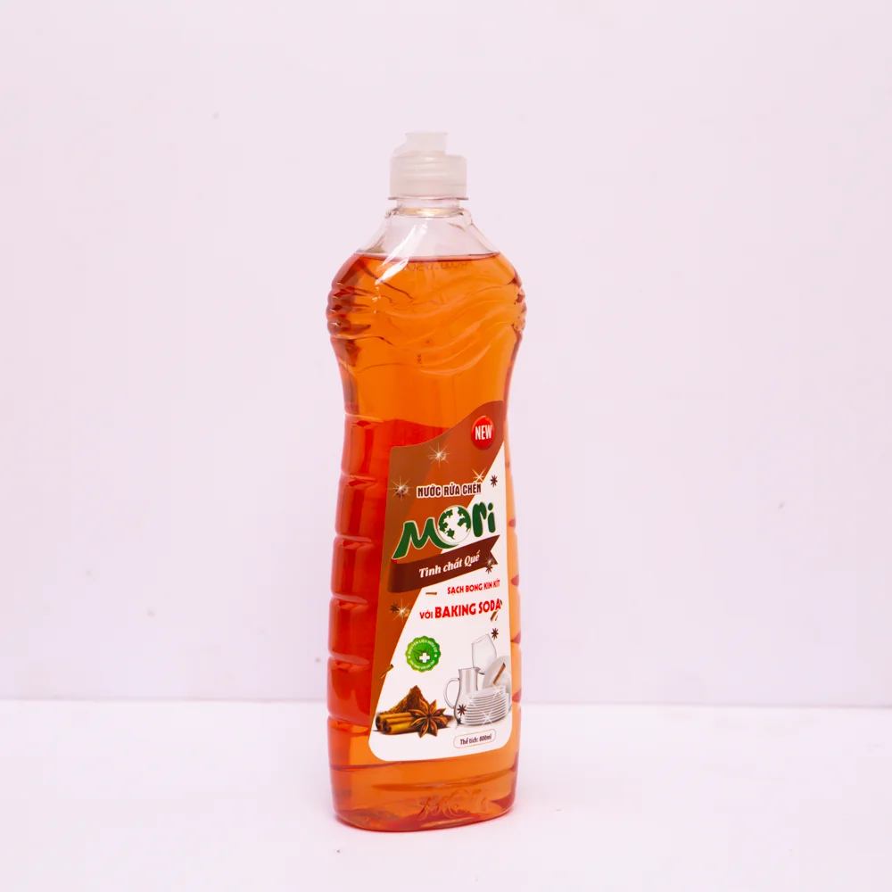 HOT NEW MORI DISHWASHING LIQUID - CINNAMON SCENT 800ML SAFE PRODUCT FOR SENSITIVE SKIN