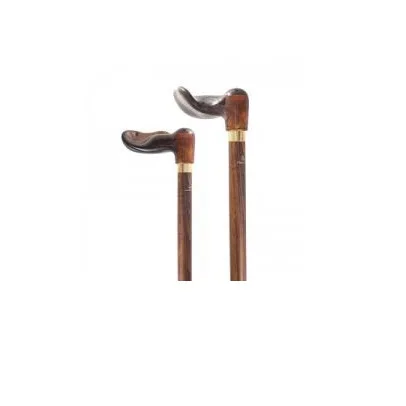 100% Real Wood Walking Stick Brown Wooden Woman Customization Wooden Walking Sticks Use and Sale