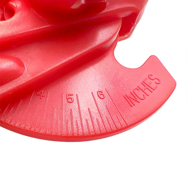 Plastic School Safety Point Mathematical Drawing Compass with Pencil