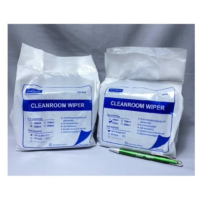 Industrial cleaning wipes on bag Dry wipes 100% meltbown Poly propylene Vietnam High quality and cheap price