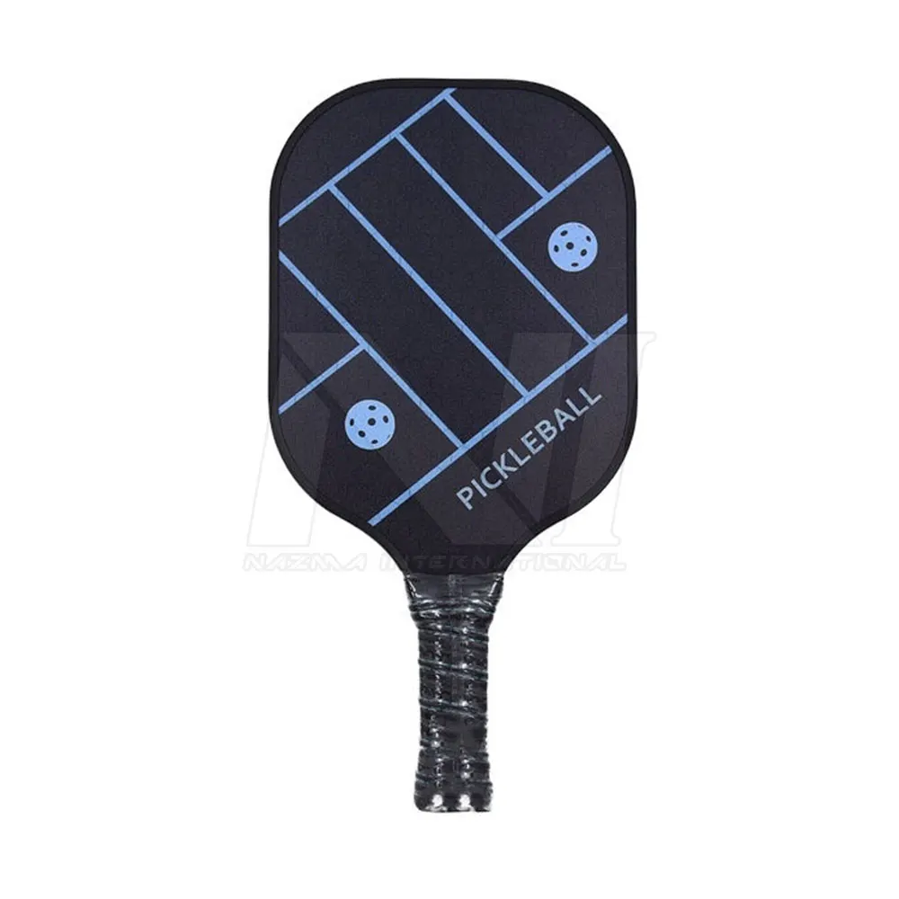 High Quality Customized Carbon and Glass Fiber Pickle Ball Racket 3K 12K 18K with Nylon Net Material