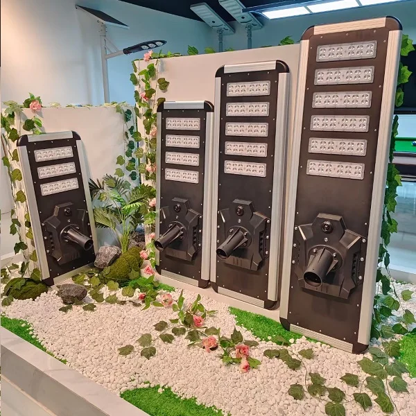 200W Outdoor Solar LED Street Light Integrated Street Light for Road and Garden Use with Radar Sensor Motion PIR Sensor