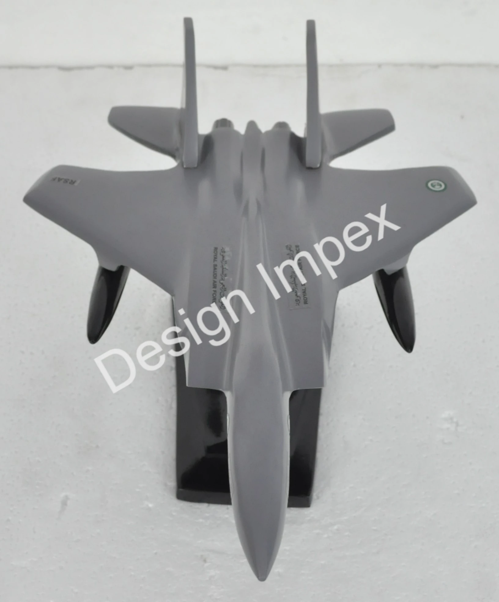 F 15 Airplane Models Eagle Royal Saudi Airforce Fighter Jet & Aircraft Model Powder Coated 13' Inch Grey Aluminium Best Prices