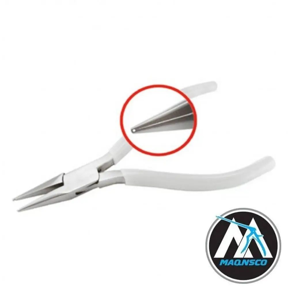 Chain Nose Pliers for opening and closing jump rings holding small items and shaping wire.