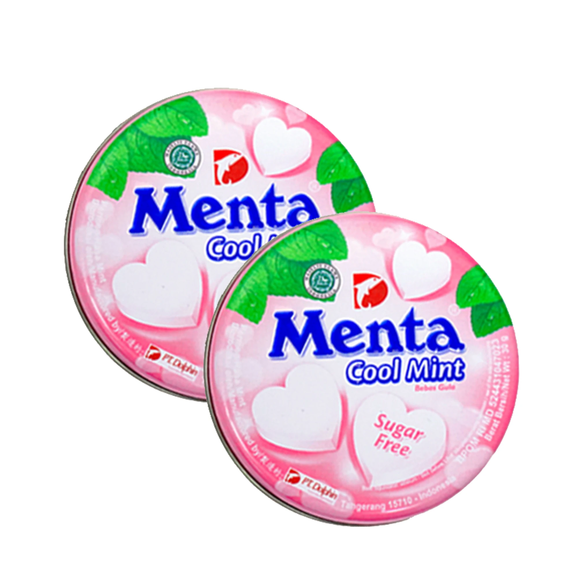 New Arrival 100% Export Oriented Bag OEM Candy Bulk Storage Cool Packing Sweet Candy Menta Can Candy Cool Mint From Indonesia