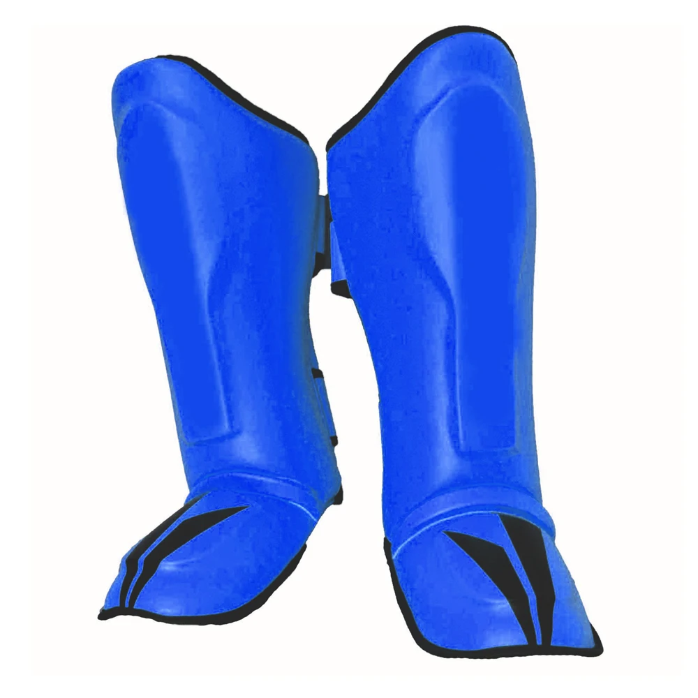 Professional Training Shin Guards Leather Shin Pads Protection MMA Kickboxing Boxing Muay Thai Strap Taekwondo Pads