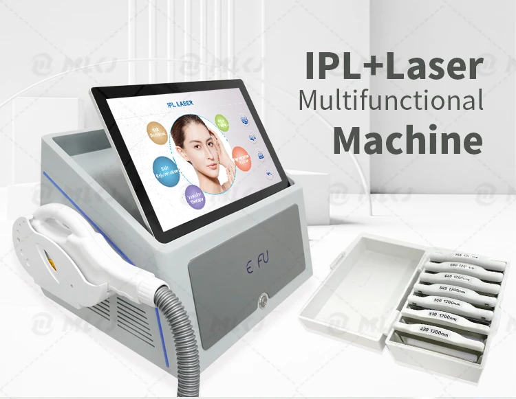 2024 Beauty professional salon equipment skin rejuvenation ipl laser hair removal machine  for sale