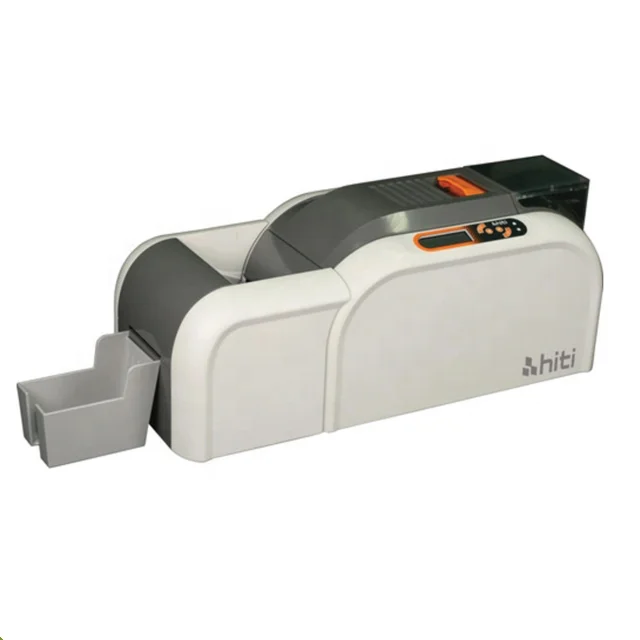Plastic Card Printer HITI CS-200E Single sided Or Dual Sided PVC Card Printing Machine