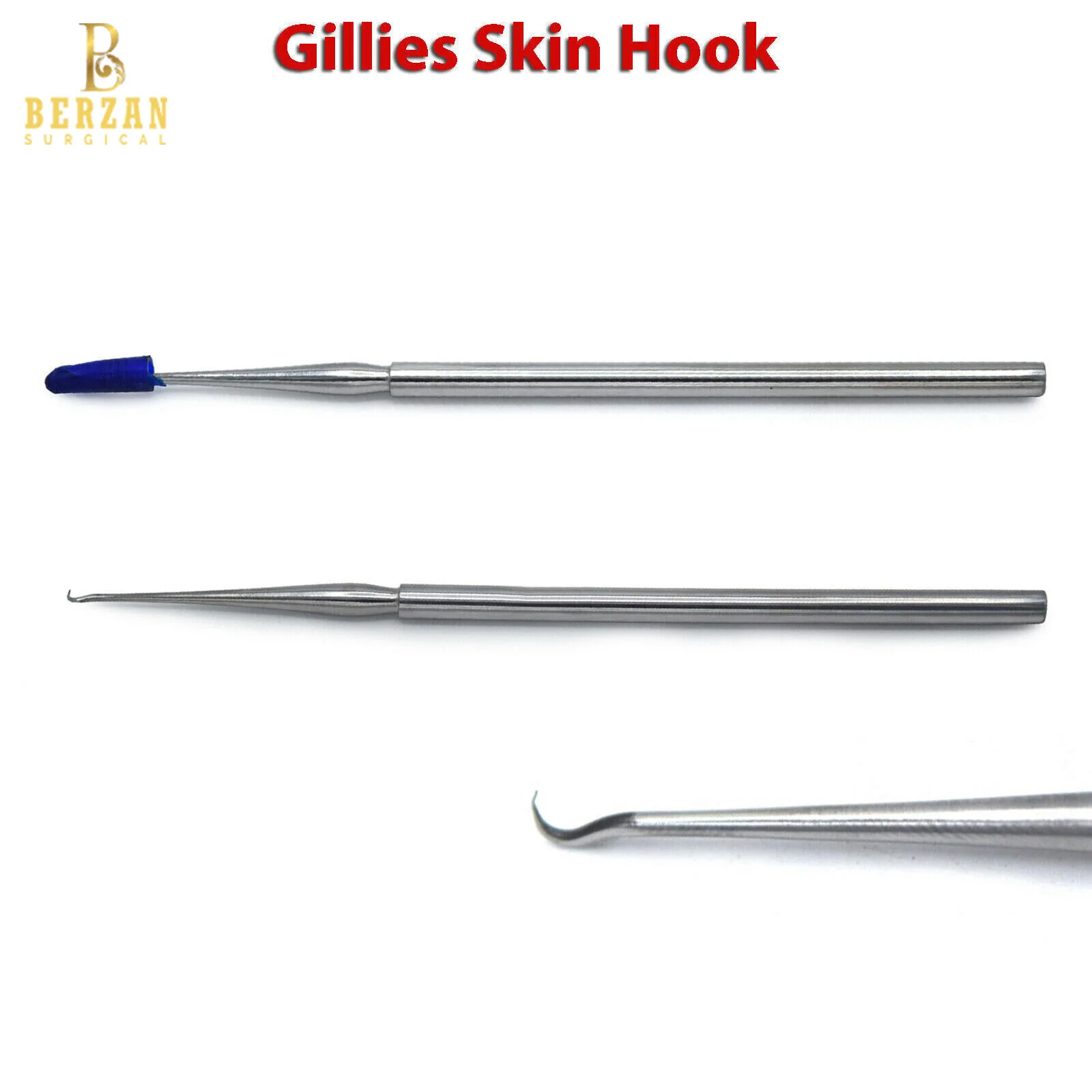 Dermatology Dermal Gillies Retractors Skin Hooks Gillies Surgical Instruments Decimal Retractor in Wholesale Price Gillies Sharp
