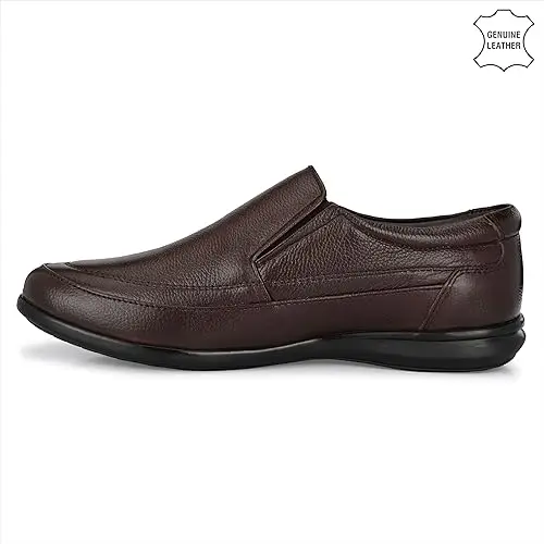 wholesale Genuine cow hide Leather new design slip on  shoes genuine leather shoes   best quality  100% leather shoes