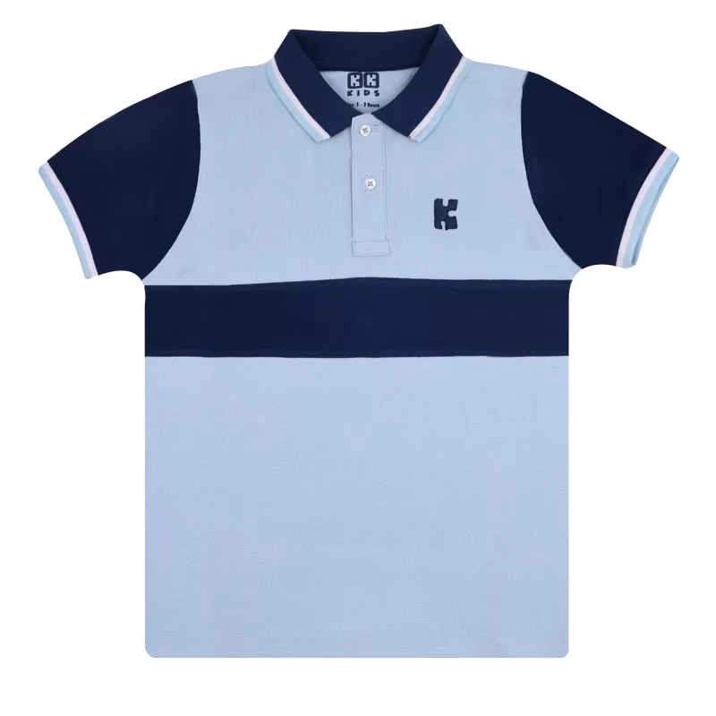 Fashionable Short Sleeve Uniform Polo Shirt For Boys Super Quality 100% Cotton Wholesale Price From Bangladeshi Supplier