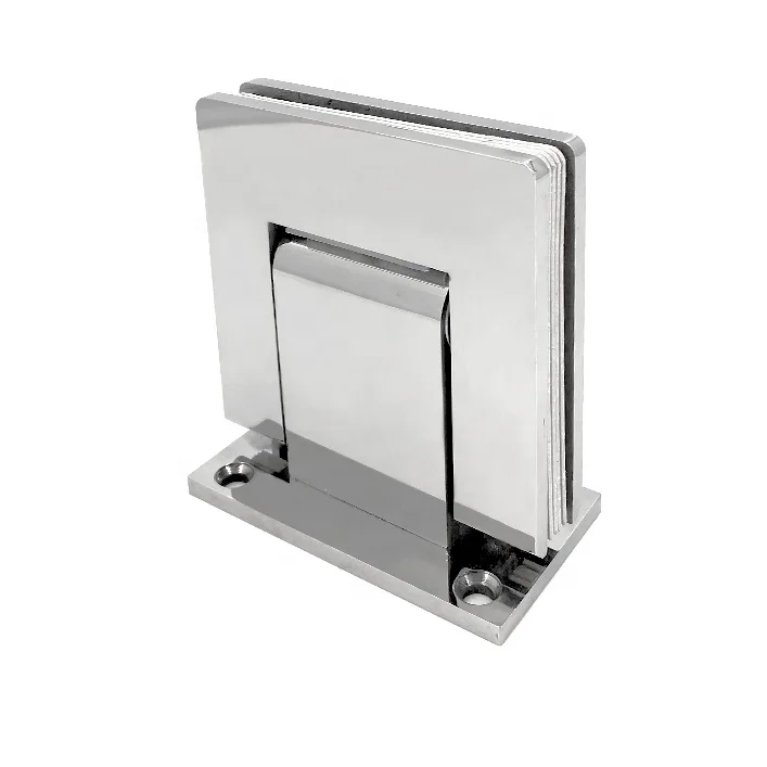 KECO Frameless Shower Enclosure Door Hinges Heavy Stainless Steel Shower Hinge Hydraulic
