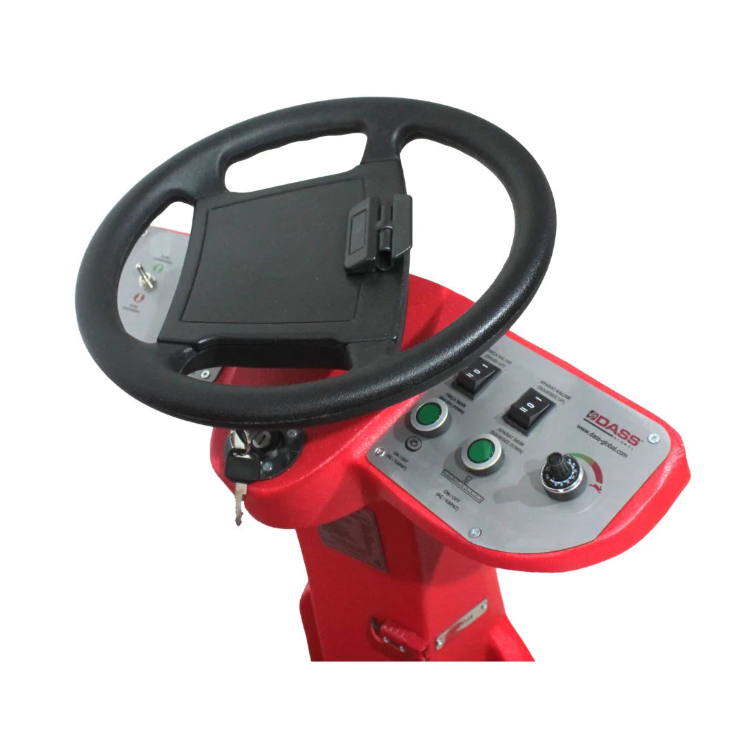 Best Quality Ride-On Floor Sweeper from Turkey Electric Scrubber Machine for Big Areas with Core Plastic Brush Component