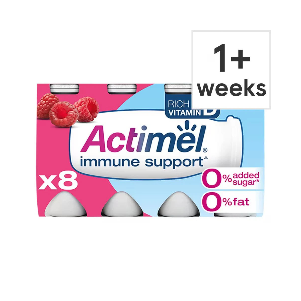 Wholesale Price Supplier Actimel Strawberry Yogurt Drink 100g x6