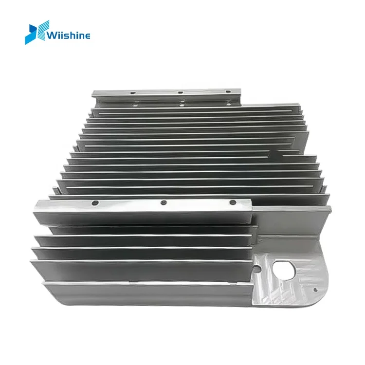 High Quality Customized Anodized Aluminum Alloy Prototype Radiator Parts Premium Casting Services