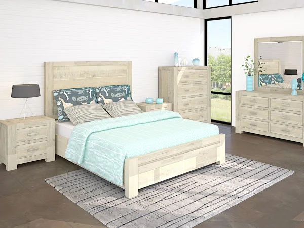 High Fashion Style Vintage Hardwood OEM ODM Decoration Good Price Guest House Bed Sheet Wooden Beds King Size Bed Bedroom Sets