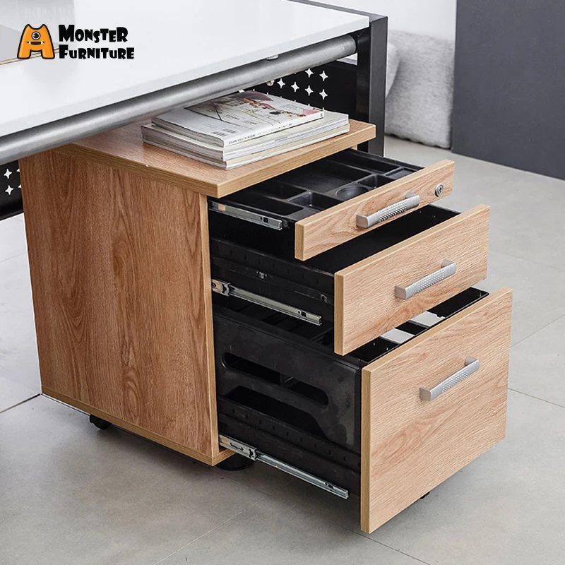 Modern Design Furniture Filing Cabinet File Cabinets Storage Cabinet Office Equipment with Drawer Wood Wooden Style