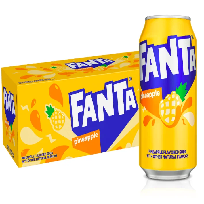 Fanta All flavors / Soft Drinks and Carbonated Drinks. Available in cans and bottle