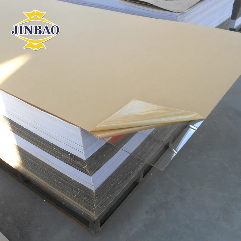 JINBAO Factory aquarium acrylic sheet acrylic plastic sheets 2mm 3mm 5mm 8mm acrylic sublimation sheet