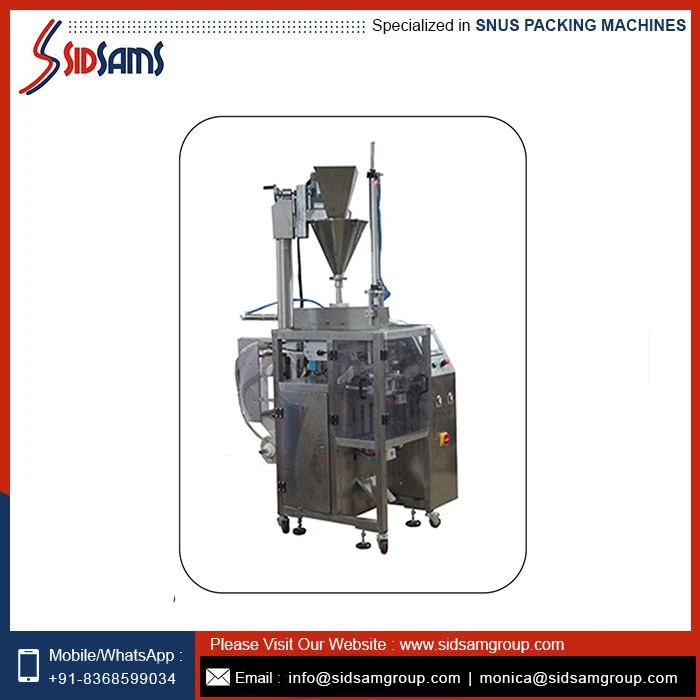Fully Automatic Hot Sale Automatic Shisha Molasses Pouch Packing Machine At Lowest Price