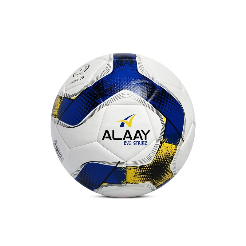 Alaay Evo Strike Soccer Football with PVC/PU/TPU High Quality Training Football Custom Soccer Balls