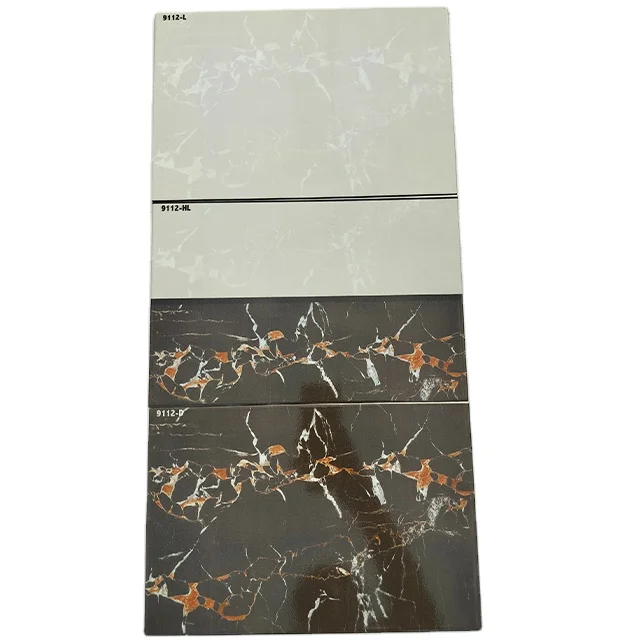 Enhanced 200x300 MM of Ceramic Digital Wall Tile Bright Pastel Smooth Glossy Surface for Hallway and Lobby
