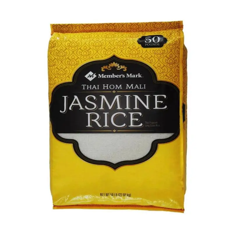 Высокопоставленный бренд THAI HOM MALI JASMINE RICE 50 фунтов/купить премиум члены бренда MARK духи белый рис 25 фунтов в пакетах