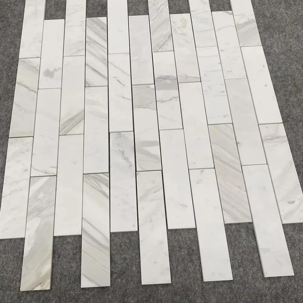 Centurymosaic Calacatta Gold Marble Polished Tile for Floor Interior Wholesale