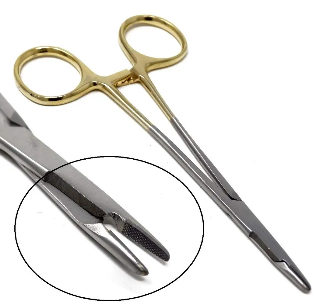 Olsen HEGAR Needle Holder Stainless Steel Dental Veterinary Instrument Manufacturer and Exporter