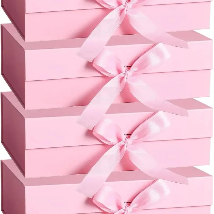 HOT Trending Skincare / Beauty / Cloth Pink Mailer Paper Custom Shipping Boxes Logo Gift Delivery Mailing Packaging Box