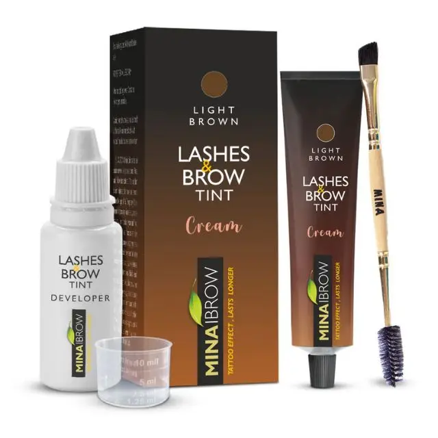 Hot Selling Long-Lasting Waterproof Brow Tint Cream 9 Shades High Quality OEM Makeup for Eyes and Lips No Fading Brow Cream