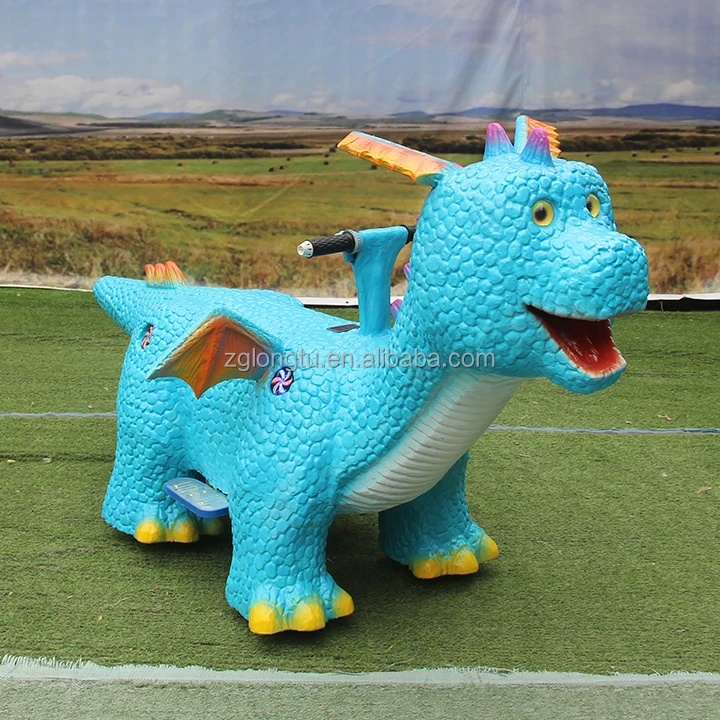 Amusement Park Montable Dinosaurio Dinosaur Amus Dino Ride Animal