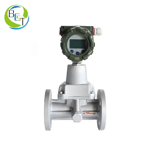 Industrial Explosion-proof LCD Display Smart Vortex Precession Gas Flowmeter Gas Turbine Flow Meters